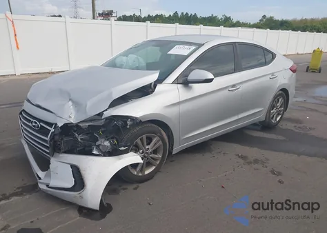 2018 Hyundai Elantra Sel z USA, uszkodzony, nr VIN KMHD84LF2JU723386